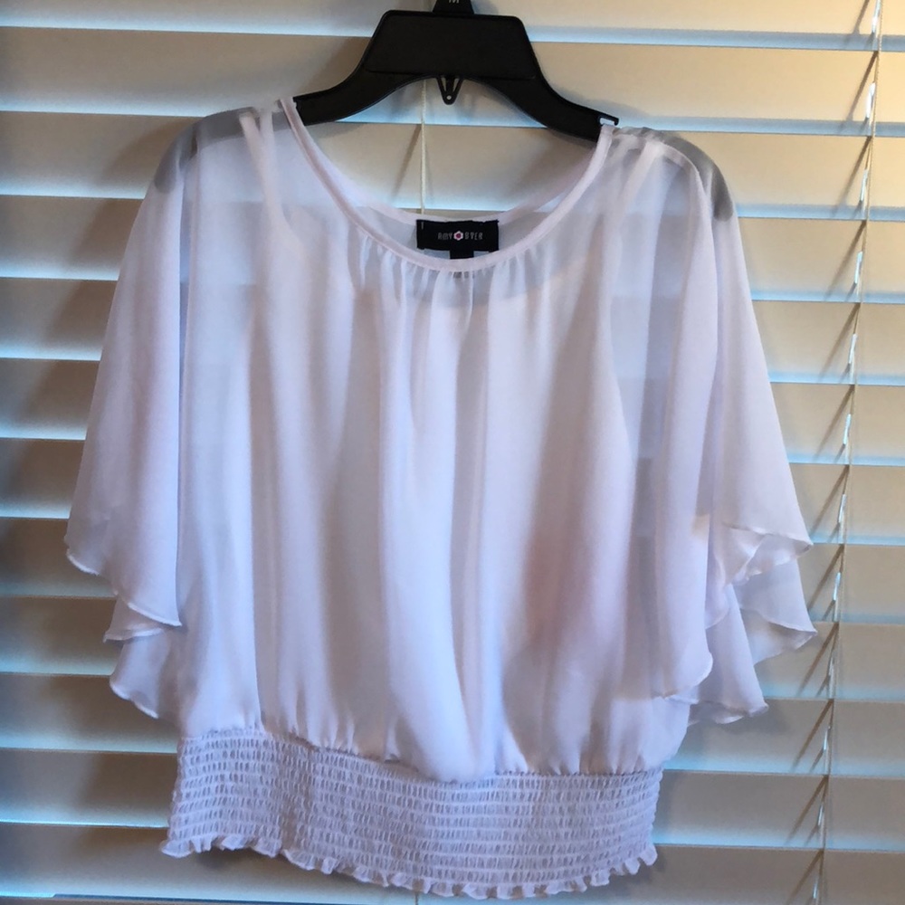 NWT!! Sheer Top  w/ Tank** Girls 14 (L)